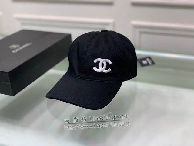 Chanel新品女士帽子 香奈兒立體刺繡鴨舌帽棒球帽  mm1722
